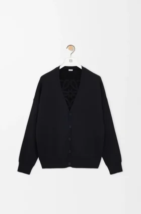 Cardigan i ullblanding