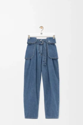 Cargo-jeans i denim