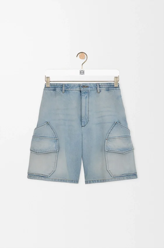 Cargoshorts i denim Cargoshorts i denim