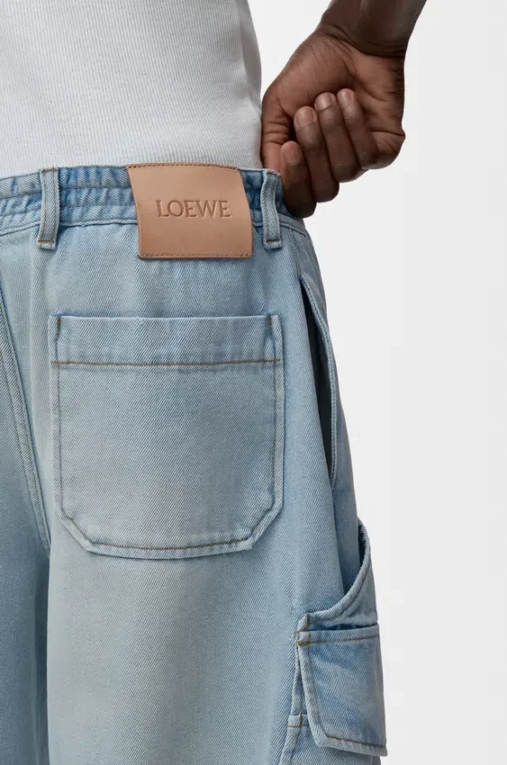 Cargoshorts i denim Cargoshorts i denim