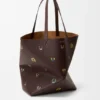 «Cats XL Puzzle Fold»-tote-veske i nappa-kalveskinn «Cats XL Puzzle Fold»-tote-veske i nappa-kalveskinn