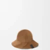 Country-hatt i semsket skinn