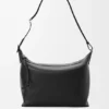 Cubi Crossbody-veske i mykt, glatt kalveskinn og jacquard