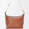 Cubi Crossbody-veske i mykt, glatt kalveskinn og jacquard