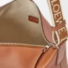 Cubi Crossbody-veske i mykt, glatt kalveskinn og jacquard