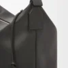 Cubi Crossbody-veske i mykt, glatt kalveskinn og jacquard
