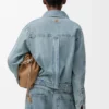 Drapert skjorte i denim