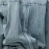 Drapert skjorte i denim