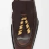 Edge Loafer-mule i børstet kalveskinn Edge Loafer-mule i børstet kalveskinn