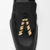 Edge Loafer-mule i børstet kalveskinn