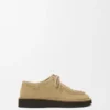 Faro snøresko i semsket kalveskinn Faro snøresko i semsket kalveskinn