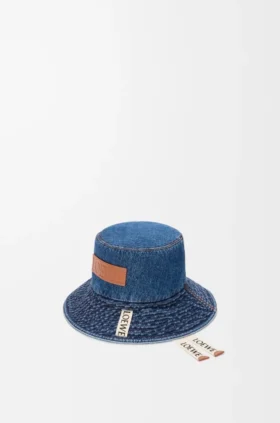 Fiskerhatt i denim