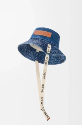 Fiskerhatt i denim