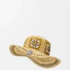 Fiskerhatt i raffia
