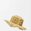 Fiskerhatt i raffia