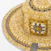 Fiskerhatt i raffia