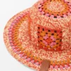 Fiskerhatt i raffia