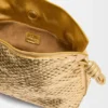 Flamenco-clutch i medium størrelse i laminert lammeskinn Flamenco-clutch i medium størrelse i laminert lammeskinn