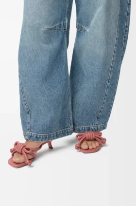 Flamenco Knot-sandal i lammeskinn