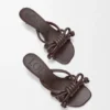 Flamenco Knot-sandal i lammeskinn