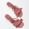 Flamenco Knot-sandal i lammeskinn