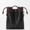 Flamenco Purse Tote-veske i mykt nappa-lammeskinn