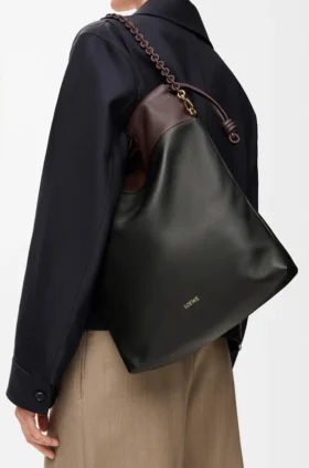 Flamenco Purse Tote-veske i mykt nappa-lammeskinn