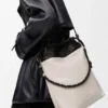 Flamenco Purse Tote-veske i mykt nappa-lammeskinn