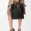 Flamenco Purse Tote-veske i mykt nappa-lammeskinn