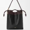 Flamenco Purse Tote-veske i mykt nappa-lammeskinn