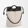 Flamenco Purse Tote-veske i mykt nappa-lammeskinn