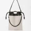 Flamenco Purse Tote-veske i mykt nappa-lammeskinn
