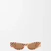 Flash Slim Cateye-solbriller Flash Slim Cateye-solbriller
