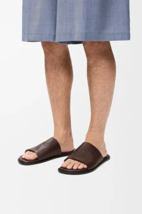Flex Anagram-sandaler i mykt kalveskinn