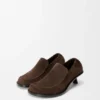 Flex-loafer i semsket kalveskinn Flex-loafer i semsket kalveskinn