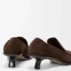 Flex-loafer i semsket kalveskinn Flex-loafer i semsket kalveskinn