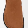 Flex-loafer i semsket skinn