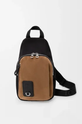 Flex Sling i lerret og semsket skinn