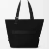 Flex Zipped Tote-veske i lerret og semsket skinn Flex Zipped Tote-veske i lerret og semsket skinn