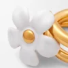 Flor-ring i sterlingsølv og emalje Flor-ring i sterlingsølv og emalje