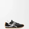Flow Runner i nylon og semsket skinn Flow Runner i nylon og semsket skinn
