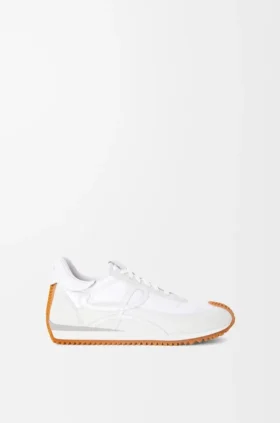 Flow Runner i nylon og semsket skinn