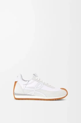 Flow Runner i nylon og semsket skinn