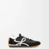 Flow Runner i nylon og semsket skinn Flow Runner i nylon og semsket skinn