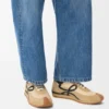 Flow Runner i nylon og semsket skinn Flow Runner i nylon og semsket skinn