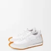Flow Runner i nylon og semsket skinn Flow Runner i nylon og semsket skinn
