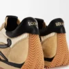 Flow Runner i nylon og semsket skinn Flow Runner i nylon og semsket skinn