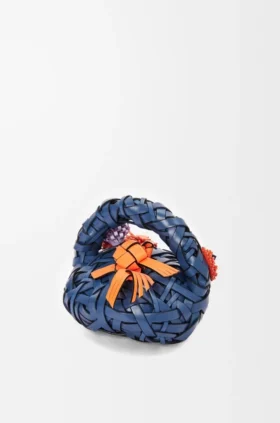 Flower dørstopper i stein og kalveskinn