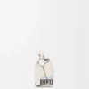 Futurist Cat Mini Puzzle-veske i klassisk kalveskinn Futurist Cat Mini Puzzle-veske i klassisk kalveskinn