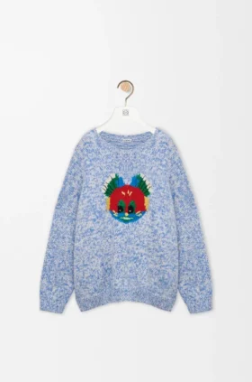 Genser i en blanding av ull og mohair